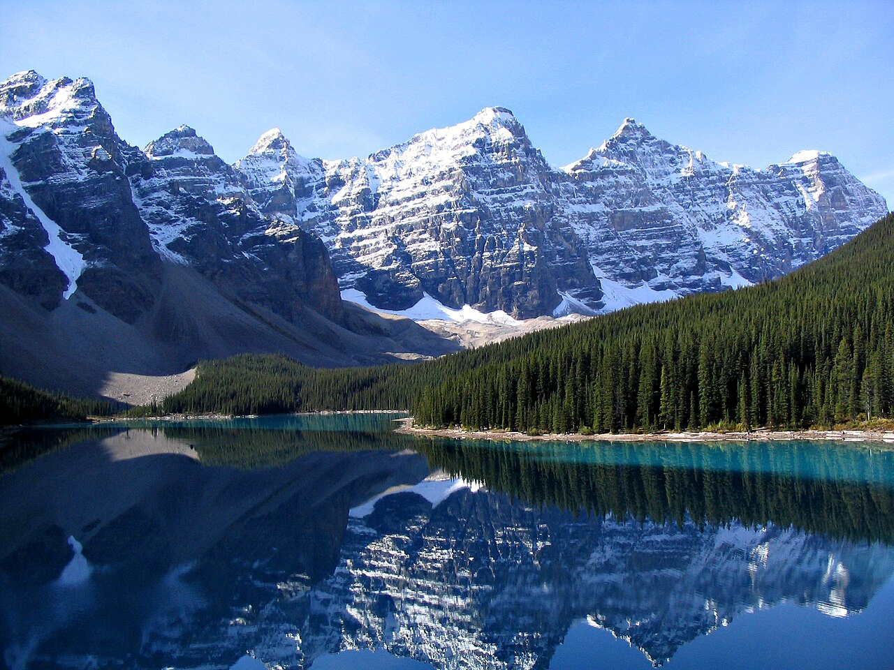 Moraine Lake in Banff