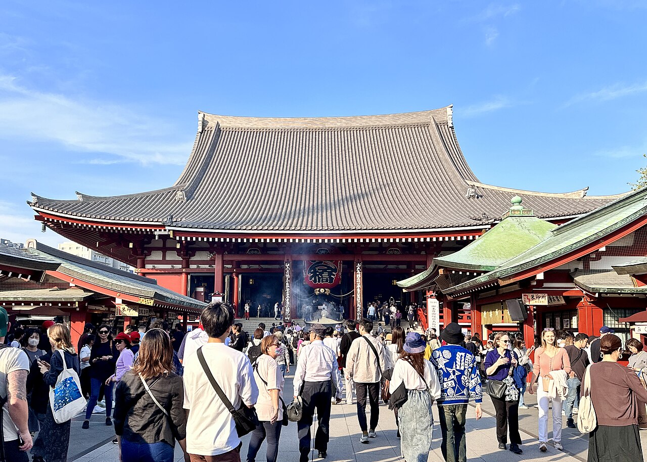 Historic Senso-ji temple in Asakusa