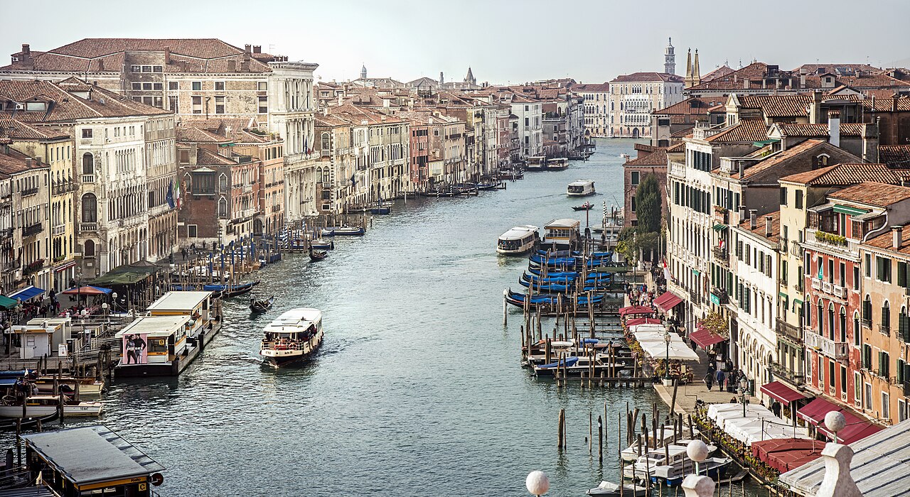 Grand Canal palazzos in Venice